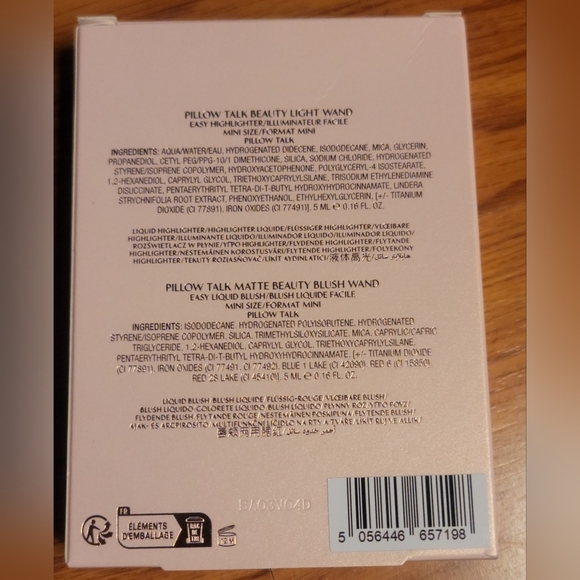 NWT Charlotte Tilbury Pillow Talk Iconic Blush and Glow Kit Mini/Travel Wands - Picture 2 of 15